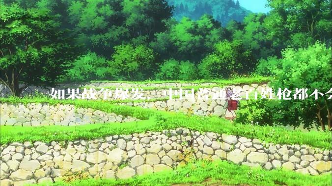 如果战争爆发，中国普通老百姓枪都不会打该怎样自卫？