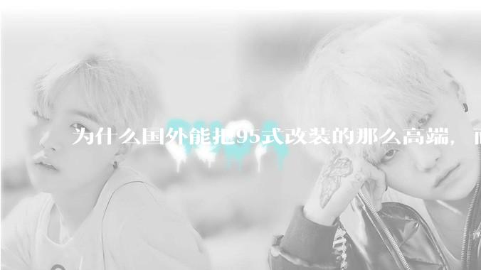 为什么国外能把95式改装的那么高端，而国内即使是特种部队用的95式几乎连战术配件都没有？